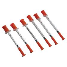 インシュリンの注入のための 0.1ml/0.3ml/1ml インシュリンのスポイトの医学の消耗品