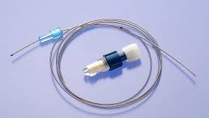 白い鋼鉄ばねの Epidural カテーテルの麻酔の安全プロダクト
