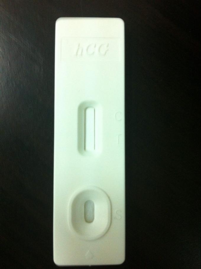 女性 HCG 1 のステップ妊娠検査のストリップ/カセット/半ば