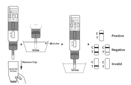 カフェインの質的な検出のための1000 ng/mLのセリウムの承認の薬物乱用テスト カセット/計深器/パネルのキットの急速なテスト