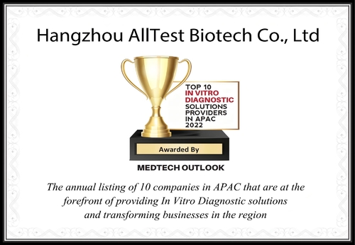 Latest company news about APAC 2022年の上の10人の生体外の診断解決の会社- AllTest