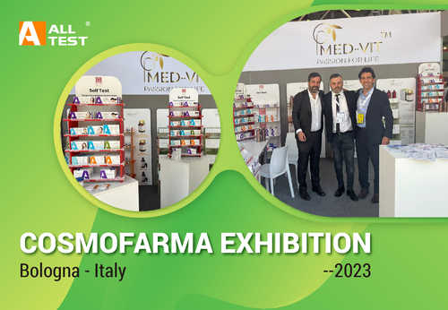 Latest company news about AllTestはイタリアのCosmofarma展覧会で首尾よく展示した