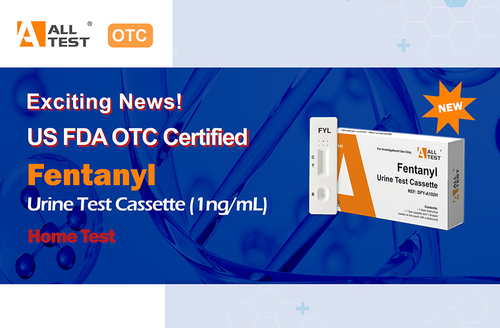 最新の企業ニュース アメリカ FDA OTC 認定 - オールテスト フェンタニル 急速検査 (1ng/mL)