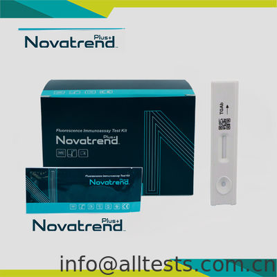 お買い得 TGAb Test Cassette Fluorescence Immunoassay Kit for Whole Blood Serum Plasma オンライン