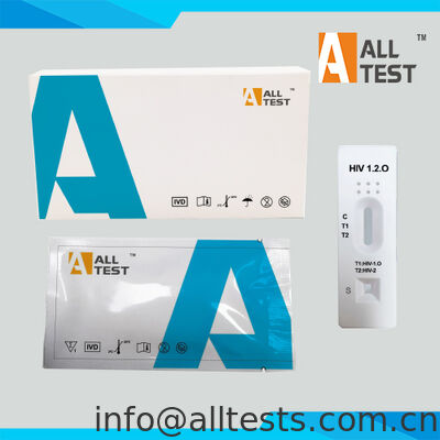 お買い得 IHI-T402H HIV1です2. O 指の刺血サンプルでの迅速検査 (自己検査) オンライン