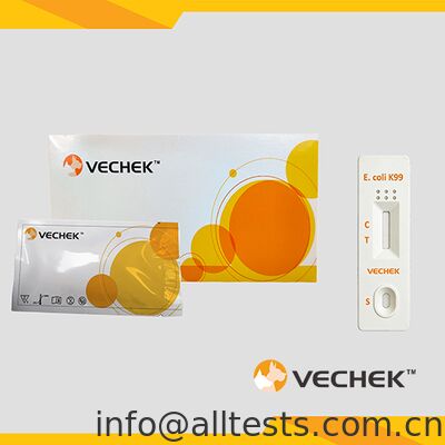 お買い得 Bovine E.coli Antigen Rapid Test Cassette for Feces 10分読み取り時間 高精度 シンプルな操作 オンライン