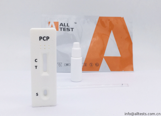 Good price 交差反応25ng/ml PCPの薬物乱用テスト キットの全血の/serum /plasma Phencyclidineの診断OEM無し オンライン