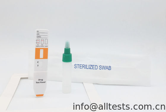 お買い得 乱用の診断の試験板の1つのステップ高い感受性200ng/Ml Cotinineの折畳み式ベッドの薬剤 オンライン