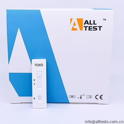 お買い得 高い感受性のToxo IgM急速なテスト カセット人間の全血のための急速なテスト キット オンライン