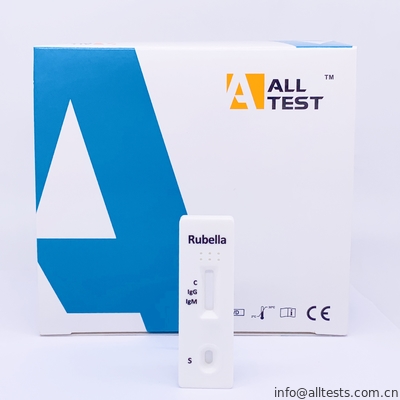 お買い得 AllTest風疹へのIgGおよびIgMの抗体の質的な検出のための急速なテスト キット オンライン