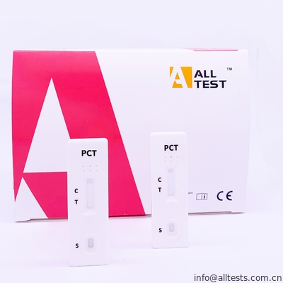 Good price セリウムが付いている速く、信頼できるProcalcitonin （PCT）急速なテスト キットを使用すること便利 オンライン