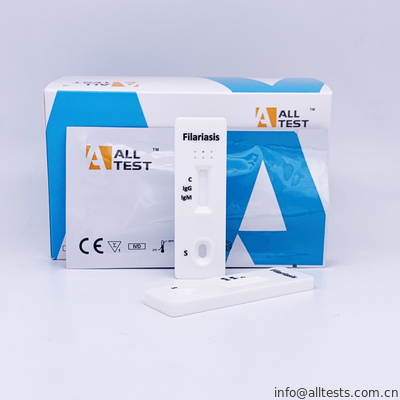 Good price AllTestのフィラリア急速なテスト キットの血及び血清及び血しょうIFIL-402 オンライン