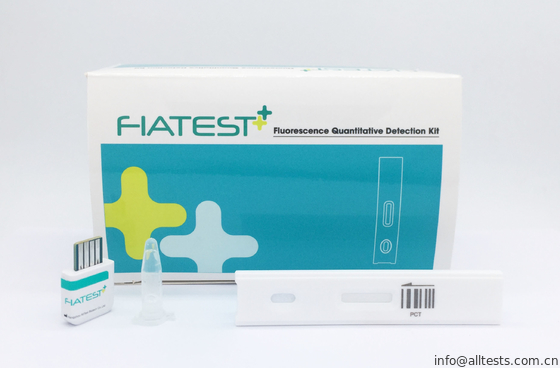 Good price 全血/血清/PlasmaのFiatestの蛍光性の免疫学的検定による便利なProcalcitonin （PCT）の診断試験キットの使用 オンライン