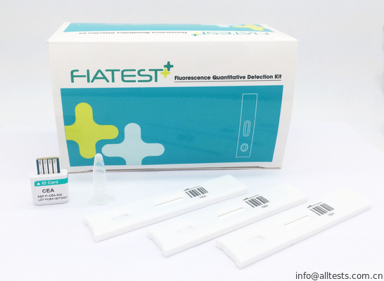 Good price Fiatestの蛍光性の免疫学的検定の検光子の血清/Plasmaによる抗原の(CEA)便利なCarcinoembryonicテスト容易な使用 オンライン