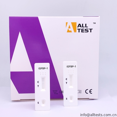 お買い得 側面流れImmunochromatographicはAllTest iGFBP-1腟排出の急速なテスト カセットを試金します オンライン