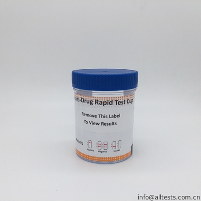 Good price コップA3の複数の薬剤急速なテスト1ステップ-尿便利なテスト キットは読書乱用の診断のセリウムの薬剤が付いている絶食します オンライン