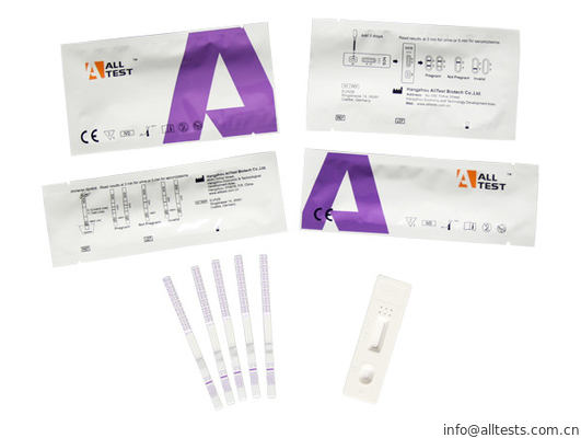 Good price 女性 HCG 1 のステップ妊娠検査のストリップ/カセット/半ば オンライン