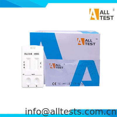 お買い得 IFH5-525 -- インフルエンザA/B+H5N1抗原コンボ迅速検査（スワブ） オンライン