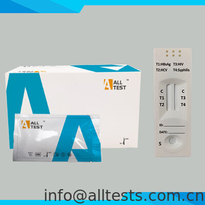 お買い得 HBsAg/HCV と HIV/梅毒 コンボ 急速検査 読み込み時間 15 分 全血/血清/血球サンプル 高精度 オンライン