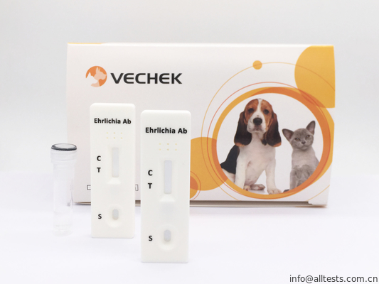 Good price Ehrlichiaのイヌ属の抗体急速なテスト カセット、使いやすい急速な血液検査 オンライン