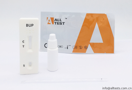Good price 5ng/ml BUPの薬物乱用の全血/血清/血しょうの急速なテストのキットの 99%の特定性 オンライン