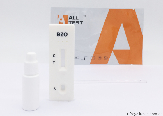 Good price 全血/Serum/PlasmaのOxazepam BZOの薬物乱用テスト キット1のステップ カセットOEM ISO13485/セリウム オンライン