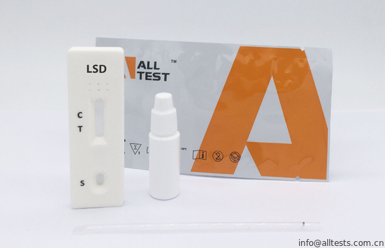 Good price LSDの全血/Serum/Plasmaの急速な薬物乱用テスト キットのクロマトグラフの免疫学的検定 オンライン