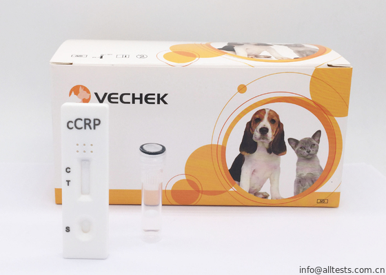 Good price カセット急速な診断試験キットの正確さ犬CRPのテスト オンライン