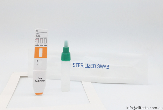 Good price 乱用の診断の試験板の1つのステップ高い感受性200ng/Ml Cotinineの折畳み式ベッドの薬剤 オンライン