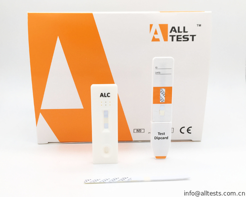 Good price アルコール（ALC）テスト キットの急速な診断カセット/計深器/鋼板の試験のキットはセリウムが付いている尿の存在を検出します オンライン