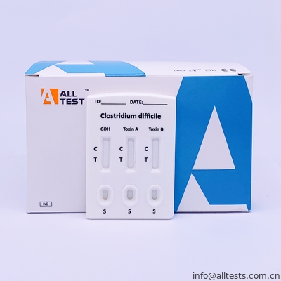 Good price difficileクロストリジウムGDH +毒素A + Bコンボの急速なテスト カセット糞便 オンライン