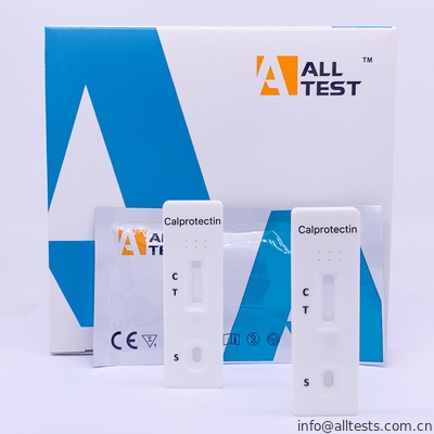 Good price セリウムはCalprotectinの人間の糞便の側面フロー試験ストリップ急速なテスト カセットを証明しました オンライン