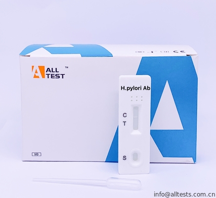 Good price H.の幽門の抗体セリウムが付いている急速なテスト カセット（全血/Serum/Plasma） オンライン