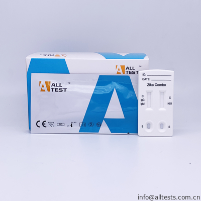 Good price Zika IgG/IgMおよびNS1コンボの急速なテスト カセット（全血/血清/血しょう） オンライン