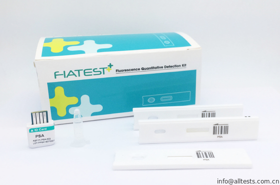 Good price 血清/plasmaのFiatestの蛍光性の免疫学的検定の検光子による特定の抗原（PSA）の診断試験キットの使用 オンライン