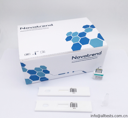 Good price 人間の全血/serum /plasmaのNovatrendの蛍光性の免疫学的検定の検光子によるミオグロビンの診断試験キットの使用 オンライン