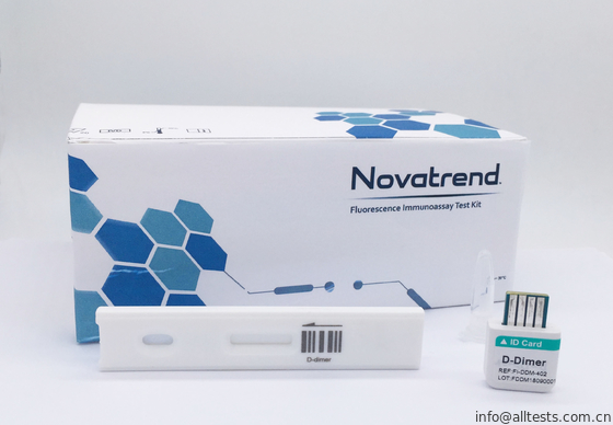 Good price 人間の全血/serum /plasmaのNovatrendの蛍光性の免疫学的検定の検光子によるD二量体の診断試験の使用 オンライン