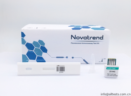 Good price Novatrendの蛍光性の免疫学的検定の検光子による人間の全血/serum /plasmaのβ2 microglobulテスト使用 オンライン