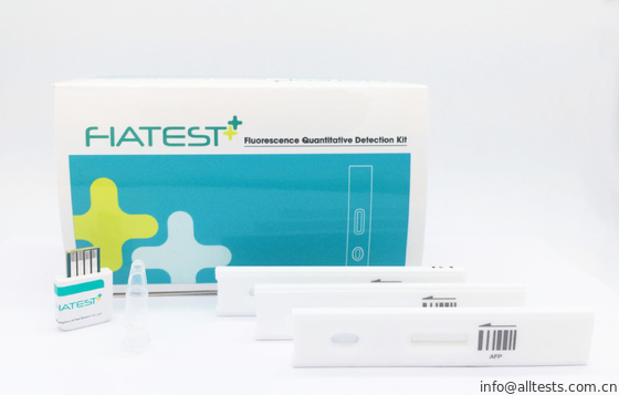 Good price Fiatest検光子によるアルファFetoproteinの(AFP)の診断試験キットの使用は人間の血清/plasmaの蛍光性の免疫学的検定の行きます オンライン