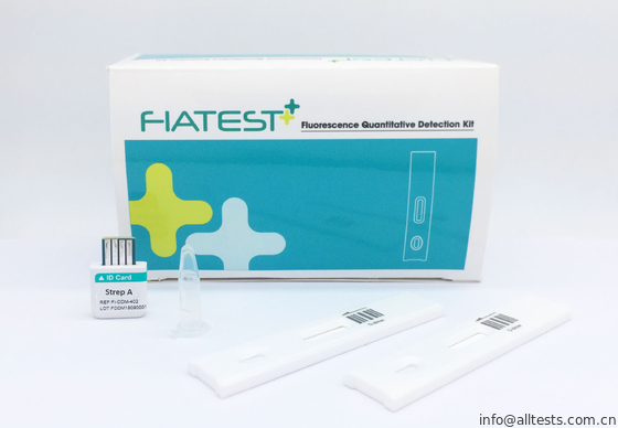 Good price Fiatest検光子による高い感受性の化膿レンサ球菌テスト キットの使用は人間の綿棒の蛍光性の免疫学的検定の行きます オンライン