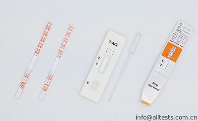 Good price 300ng/mL 7-Aminoclonazepam （7-ACL） Dispoableのセリウムを持つ急速な薬物乱用のキットのカセット/計深器/ストリップ テスト キットOEM オンライン