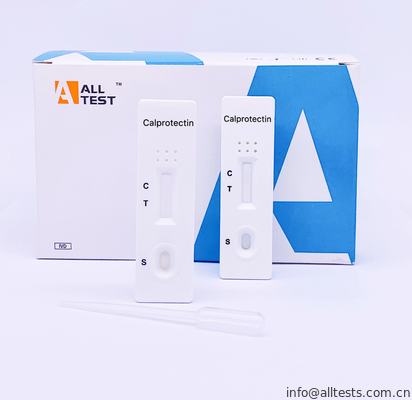 Good price AllTest Calprotectin人間の糞便の標本、10T/キットの急速なテスト カセット オンライン