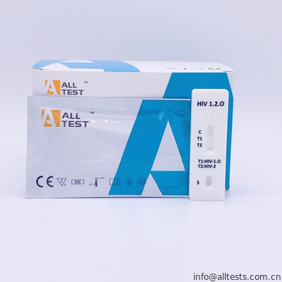 Good price HIV 1.2.O 血 /Serum の急速なテスト キット/カセット 1 のステップ オンライン