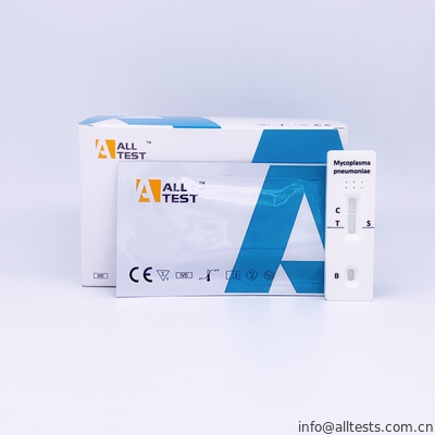Good price AllTestのマイコプラズマ肺炎のIgMの抗体の側面流れImmunochromatographicは急速なテストを試金します オンライン