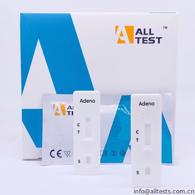 Good price AllTestのアデノウィルスのPneumoniaeの抗原の側面流れImmunochromatographicは急速なテスト カセット綿棒を試金します オンライン