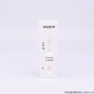 Good price 良質のHIV1.2そして梅毒（1つのストリップで）コンボの急速なテスト カセット オンライン
