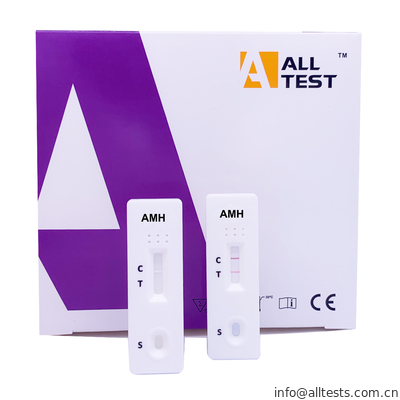 Good price AMH卵巣機能のための全血/血清/血しょうが付いている急速なテスト カセット オンライン
